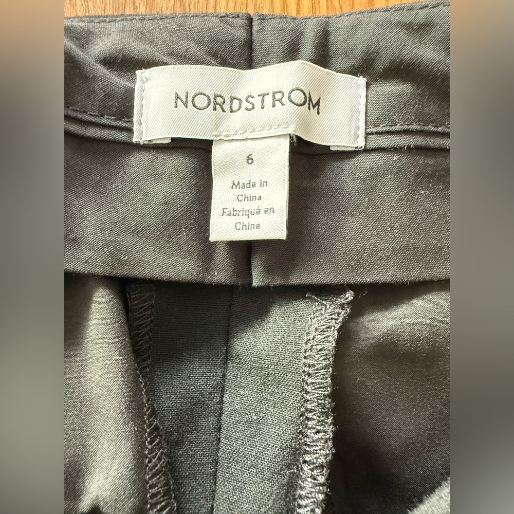 Nordstrom Classic Black Dress Pants – Size 6 - Picture 3 of 3